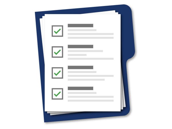 Icono de test de Evaluación para ingresar en el curso Lean Manufacturing o Kata de Mejora