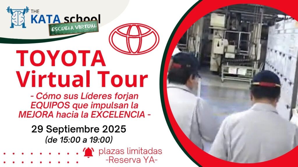 Toyota Virtual Tour sobre liderazgo Lean, Toyota Kata, cultura de mejora continua, trabajo en equipo y excelencia operacional.