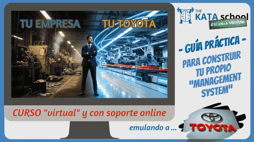 Portada del curso Tu Empresa Tu Toyota de KATA School: Guía práctica para construir tu propio Management System.